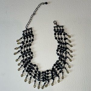 Gothic beaded choker